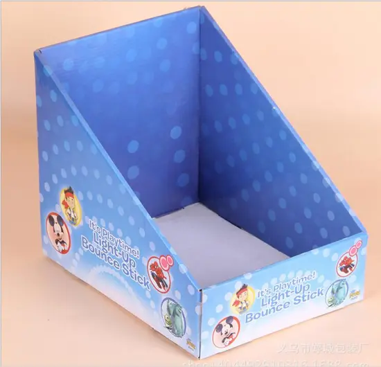 Currogated dispaly box show box