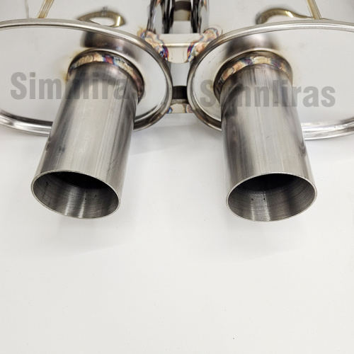 Zawórowy układ wydechowy typu Cat-Back ze sterownikiem do Hondy Civic Type R 2023 Końcówki z włókna węglowego/tytanu opcjonalnie