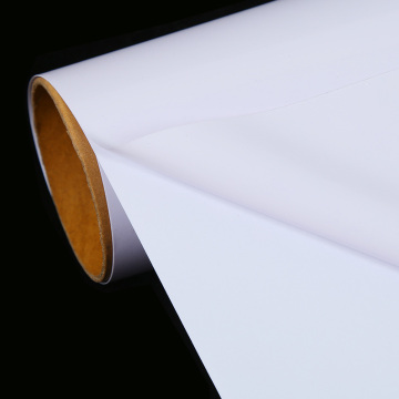 SAV1008 Glossy Solvent Adhesive PVC Vinyl 80mic 100g