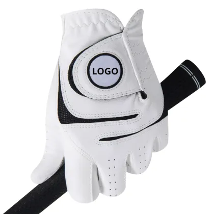 AAA Grade Custom Goatskin Leather Cabretta Golf Gloves