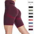 Gym Kvinnors Skinny Seamless Yoga Shorts Custom