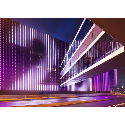 High Brightness Lightweight Curtain Mesh LED Display