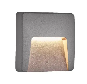 IP65 Waterproof Surface Mounted Step Stair LED Lamp: Indoor Plastic Outdoor Wall Lighting