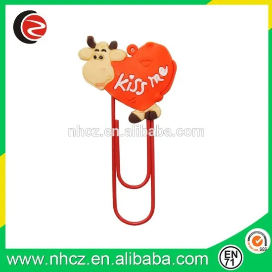 Cow Animal Paper Bookmark