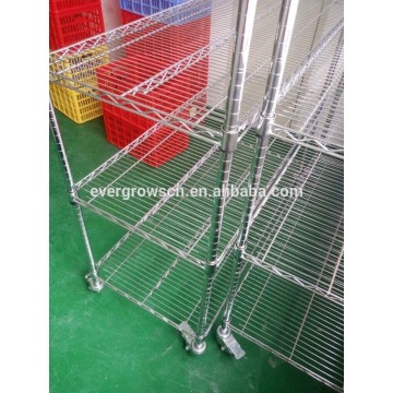 2016 brand new design shelving units with wheels for logistics storage facility
