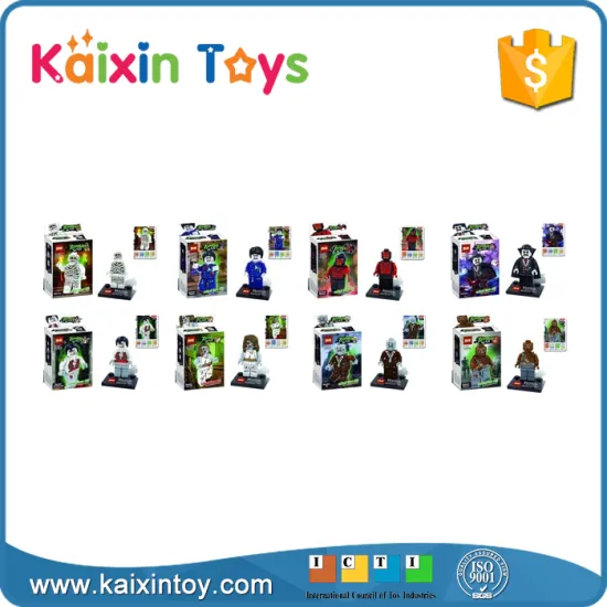 Plastic Assembling Blocks Toy Miniature Figurine