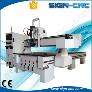 4x8 ft Linear Auto Tools Changing Machine , cnc engraving machine for wood working