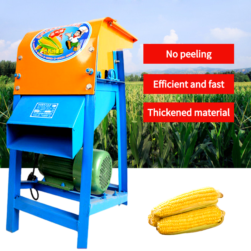 Agricultural Equipment Mini Maize Corn Thresher Machine Small Electrical Corn Sheller