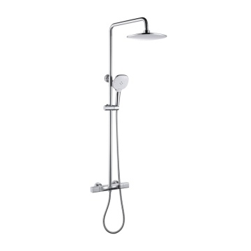 Hot Selling Wall Mounted Luxury Shower Head Set with Constant Temperature Handheld Shower and Single Handle Faucet