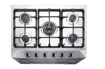 Kitchen 5 Burner Gas Stove with Oven