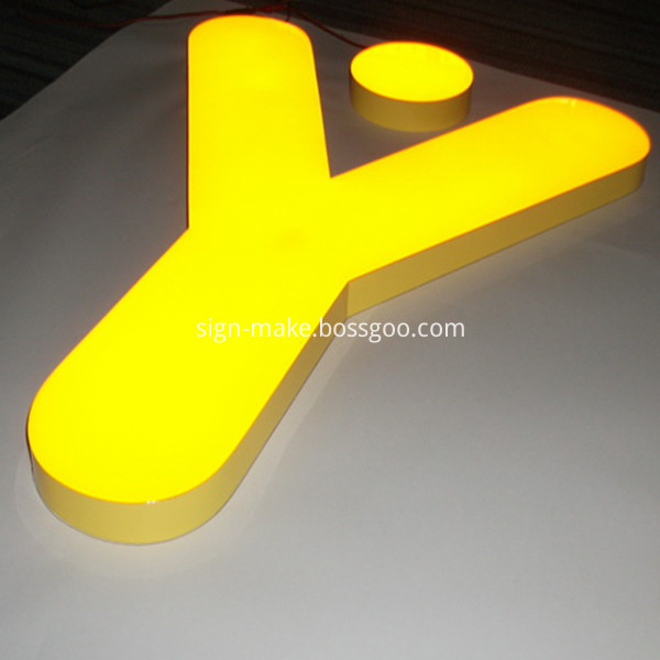 Gel Led Lettering Epoxy Resin Gel Filled Led Letters Signs, High Quality Epoxy Resin Gel ...