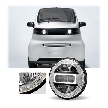 ECE DOT Certified 5.75" 25W LED Headlight for Electric Vehicles