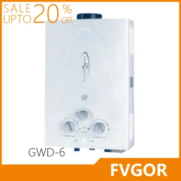 [ Hot sale ]tankless instant shower gas water heater GWD-6