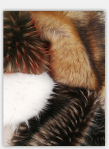 Comfortable Faux Raccoon