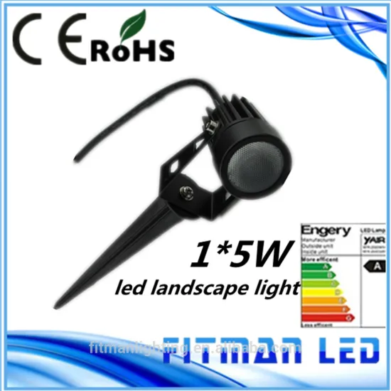 220v/12V landscape outdoor IP65 1*5w led garden light