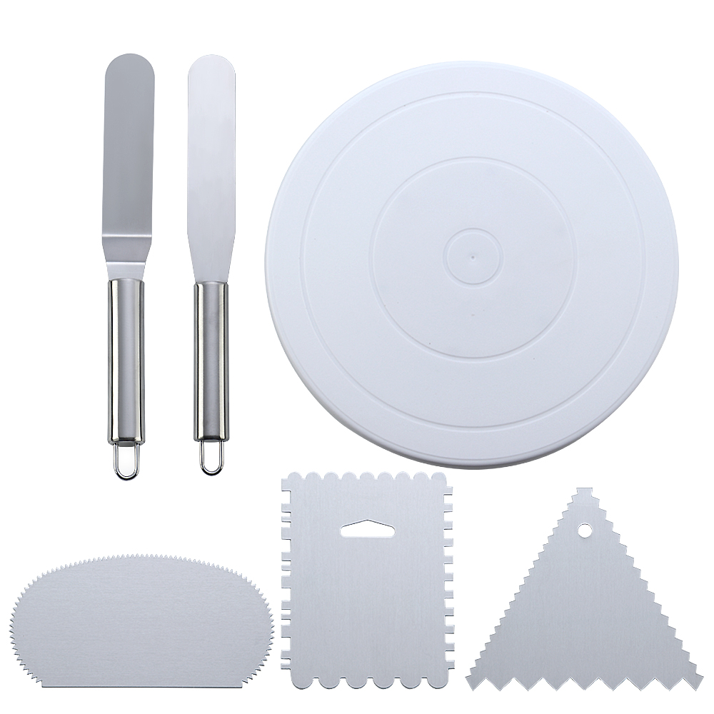 6 pcs cake decorating kit set