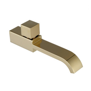 위생 도자기 광장 벽 마운트 수도꼭지 솔리드 황동 수도꼭지 구리 수도꼭지 믹서