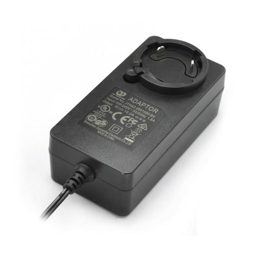 12V 4.5A Interchangeable Plug Plugs Wall Mount Charger