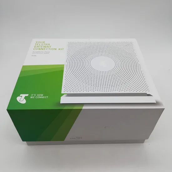 Colorful Telstra Gateway Lid Off Gift Box