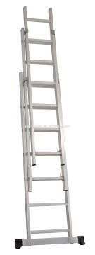 Two section extension ladder closed height from 2 meter to 4 meter