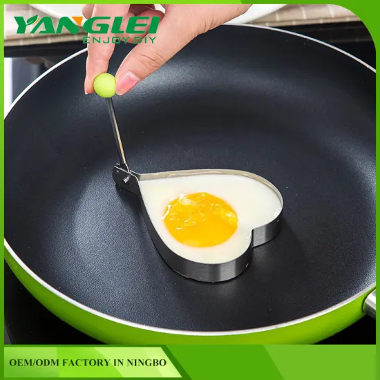 Stainless Steel Egg Mold Kitchen Tool Cooking Pancake Shaper Ring Mould