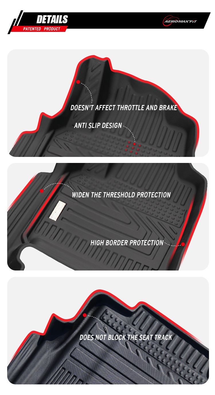 Toyota LC100 floor mats Left driver's seat_03