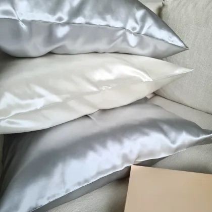 Chinese factory wholesale silk pillow case with hyaluronic acid silk pillow cover wholesale mulbery-silk pillow case 22mm