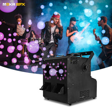 Moka SFX 900W Dual-Way LED Smoke Fog Bubble Machine for DJ and Event Entertainment