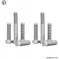 Pernos hexagonales IS4014/4017 para sujetadores de turbinas eólicas