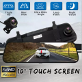 Touch Screen 1080p Dash Cam Car DVR 10 &quot;