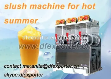 new slush machine summer beverage 3 flavour slush machine