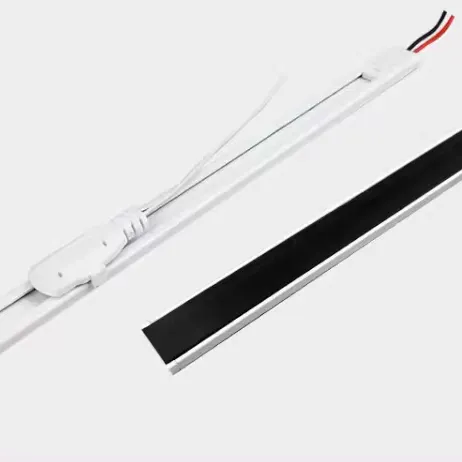 DC12V 24V Factory Price Hotsale Power Track Rail with Connectors for LED Shelf Display