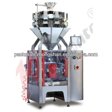 weighing and packaging machine