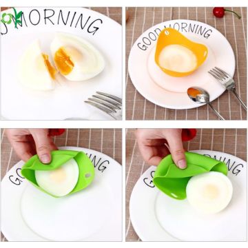 BPA Free Food Grade Silicone Egg Boiled