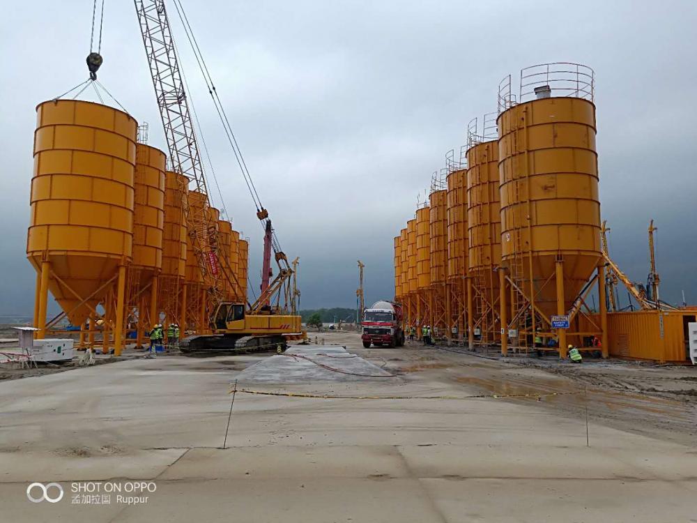 Bulk Bolted 1000ton cement silo