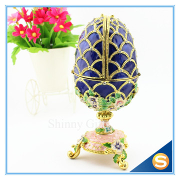 100% handmade egg music box trinket box