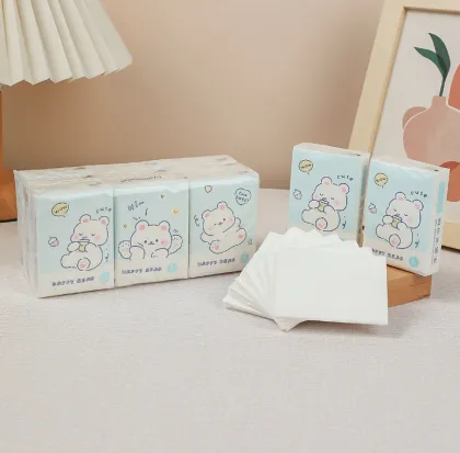 Mini Facial Tissues Cartoon Pocket Tissues