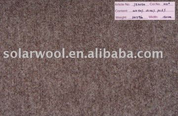 Merino wool homespun knitted fabric