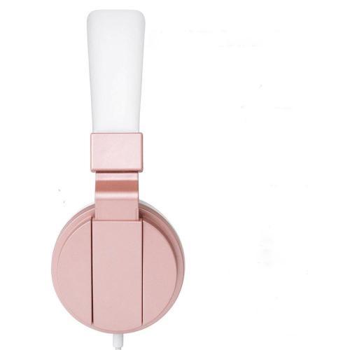 Purple headphones earhook headphones handsfree plastic headphones