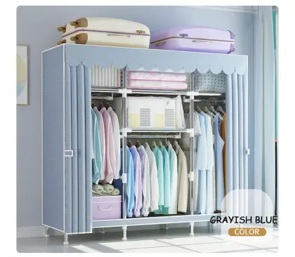 Modern Portable Fabric Adjustable Wardrobe