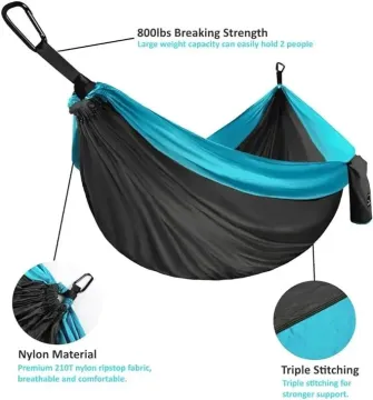 Outdoor Camping Hammock Parachute Cloth Single Camping Hammock