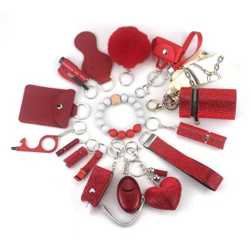 Wholesale Plastic Shell Spray Keychain Accessories for Women