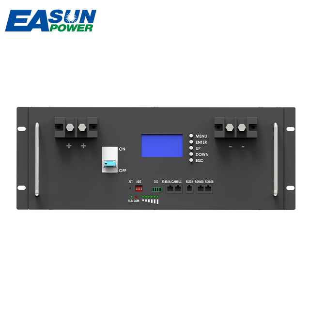 Easunpower 24V 200AH LIFEPO4 Batterie de stockage solaire