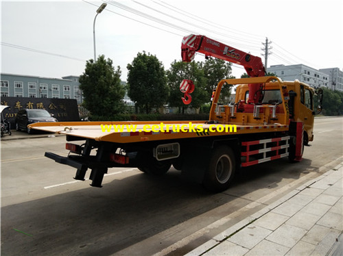 DFAC 12Ton nauyi Wrecker tare da cranes