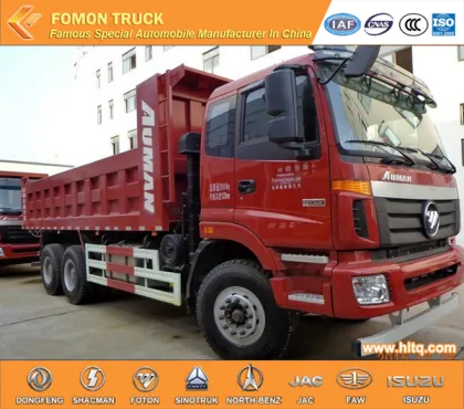 RHD FOTON 6X4 mining dump truck