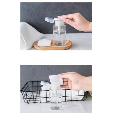 Press-type re-bottle press-type makeup remover