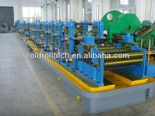 High frequency welded steel pipe making machine, tube mill, pipe mill