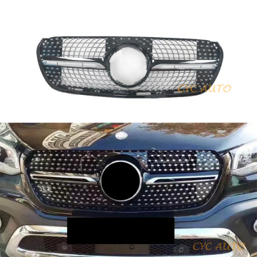 مرسيدس بنز س فئة 2016-2018 الملحقات: 4x4 W470 Diamond Front Pumper Grille