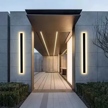 IP65 Waterproof Aluminum Wall Lamp - Nordic Modern Indoor Outdoor COB LED Wall Light