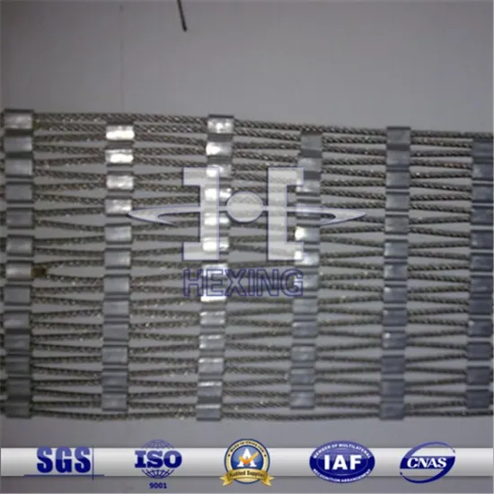hebei stainless steel wire rope mesh
